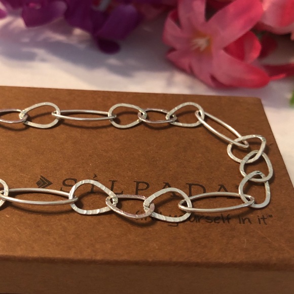 ❤️SOLD❤️ Silpada N2109 ‘IN THE LOOP’ Sterling Silver 31” long Necklace - Picture 15 of 16